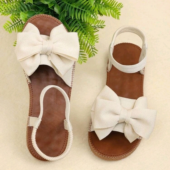 Women's Casual Wedge Heel Sandals, Sports Flat Butterfly Flower Soft Wear-Resist - Picture 3 of 7